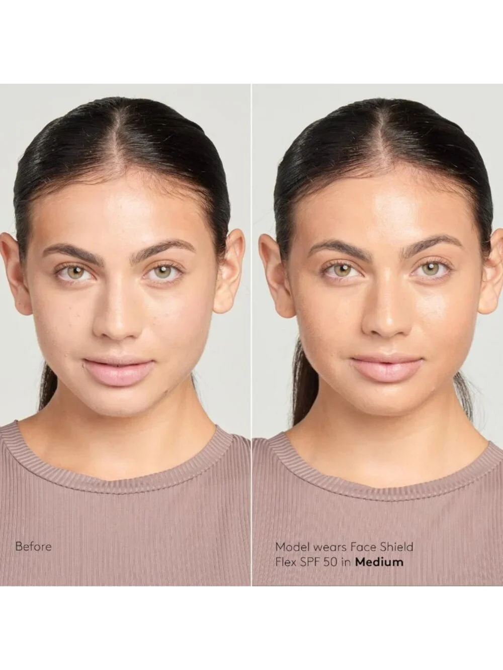 Tinted Mineral Sunscreen SPF with Zinc Oxide | Tone-Adapting, Buildable Coverage